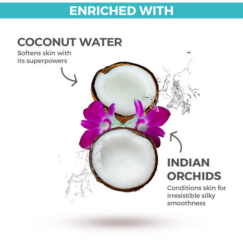 ST IVES BODY WASH COCONUT WATER & ORCHID 16OZ